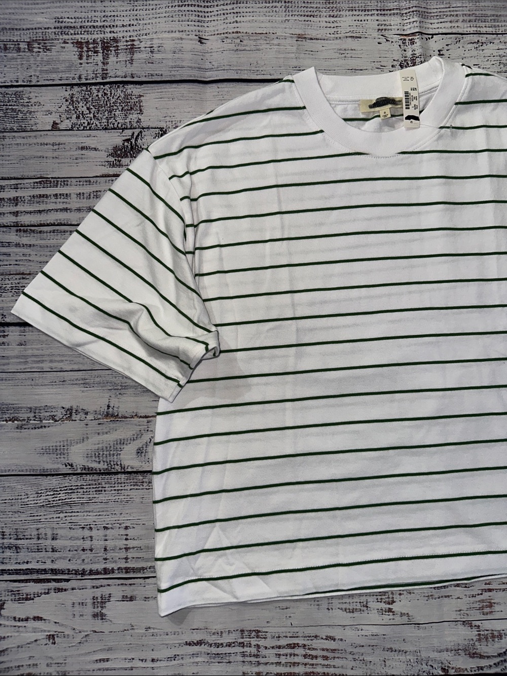Madewell The Boxy Crop Tee Sz. S - Picture 6 of 11